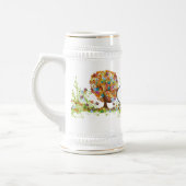 Chope À Bière Mariage de la branche côté forêt enchantée (Gauche)