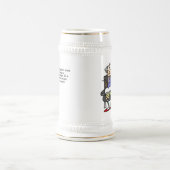 Chope À Bière Mariage, Éclair, Humour tonnerre (Centre)