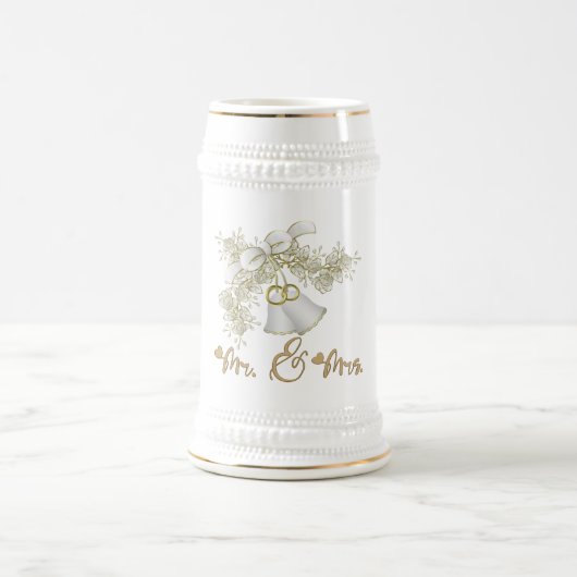Chope À Bière Mariage Stein (Centre)
