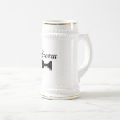 Chope À Bière Marié Bowtie (Devant droit)