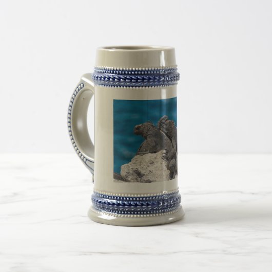 Chope À Bière Marine Iguana (Devant gauche)