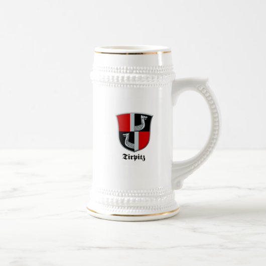 Chope À Bière Marins du cuirassé Tirpitz Stein (Droite)