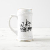 Chope À Bière Marins du cuirassé Tirpitz Stein (Gauche)