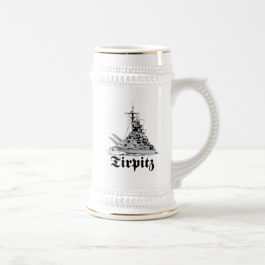 Chope À Bière Marins du Tirpitz Stein (Droite)