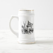 Chope À Bière Marins du Tirpitz Stein (Gauche)