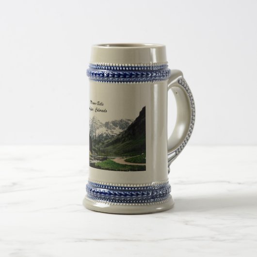 Chope À Bière Maroon bells (Devant droit)