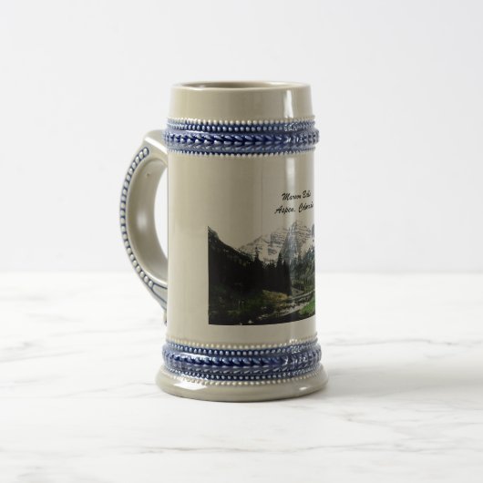 Chope À Bière Maroon bells (Devant gauche)