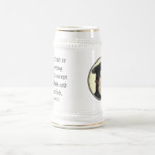 Chope À Bière Martin Luther admettant le Christ a crucifié le (Centre)