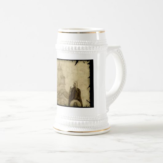 Chope À Bière Médiéval (Devant droit)
