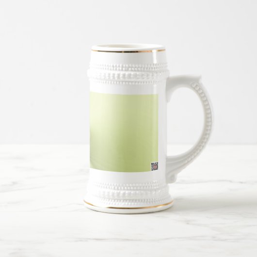 Chope À Bière Méditation verte (Droite)