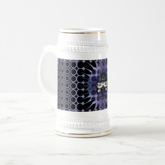 Chope À Bière Méditation violette (Devant gauche)