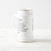 Chope À Bière Meilleure définition d'équipe appréciation des emp (Devant gauche)