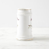 Chope À Bière Meilleure maman jamais de verre de bière (Centre)