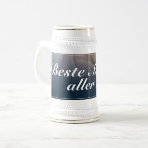 Chope À Bière Meilleure mère de tous les temps avec une grande r