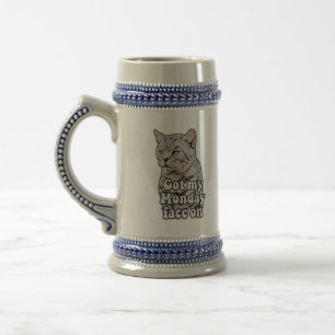 Chope À Bière Mème de chat drôle pour les amoureux de chat et le