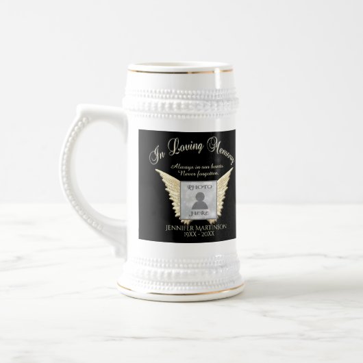 Chope À Bière Mémorial photo (Gauche)