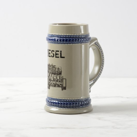 Chope À Bière Mercedes diesel Stein (Devant droit)