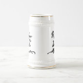 Chope À Bière Mère classique de la jeune mariée (Centre)