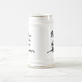 Chope À Bière Mère classique du marié (Centre)