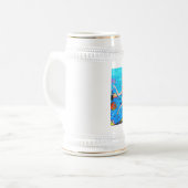 Chope À Bière mermaid stein (Devant gauche)