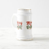 Chope À Bière Merry & Bright 22 oz Stein (Devant gauche)