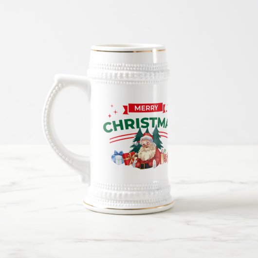 CHOPE À BIÈRE MERRY NOËL (Gauche)