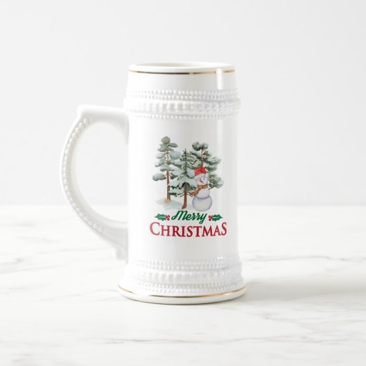 CHOPE À BIÈRE MERRY NOËL (Gauche)