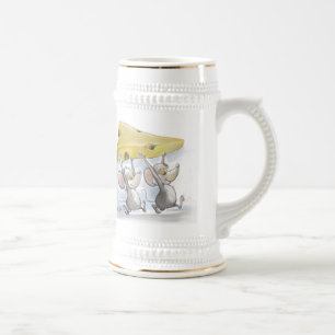 Chope À Bière Mic & Mac Apportant Dans Le Fromage Bière Stein