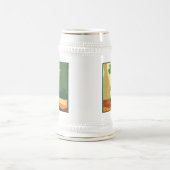 Chope À Bière Mid Century Modern Shamrock Martini Sláinte! (Centre)