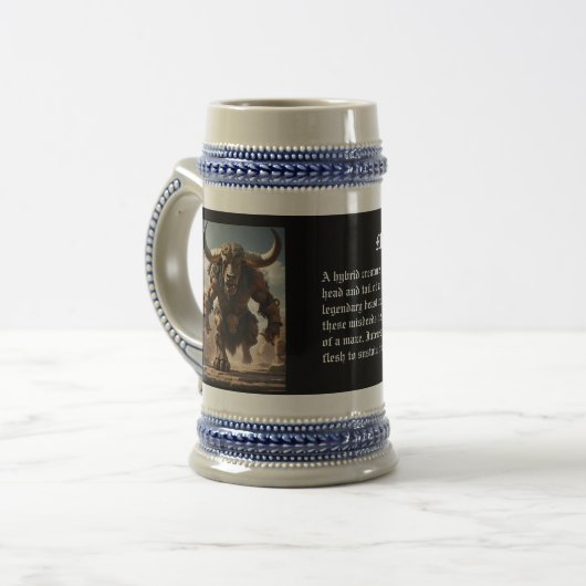 Chope À Bière Minotaur  (Devant gauche)