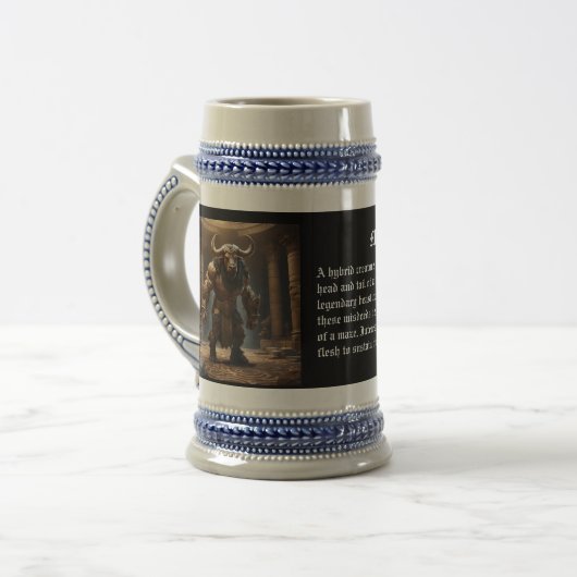 Chope À Bière Minotaur  (Devant gauche)