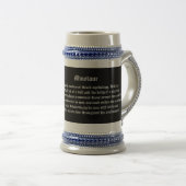 Chope À Bière Minotaure (Devant droit)