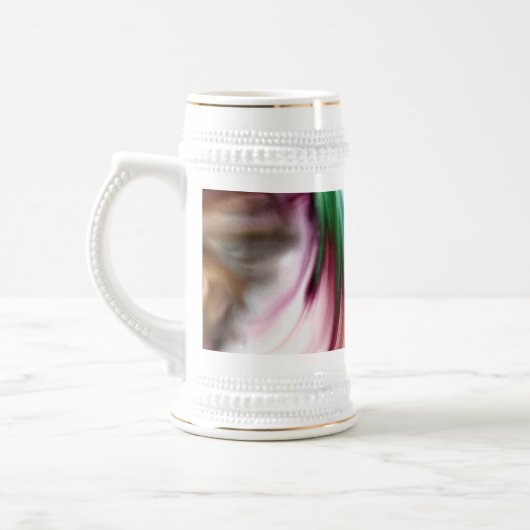 Chope À Bière Miroir à neige dorée arc-en-ciel (Gauche)