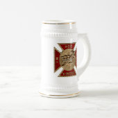 CHOPE À BIÈRE MODÈLE DE CHEVALIERS (Devant droit)