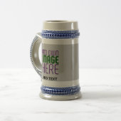 CHOPE À BIÈRE MODÈLE DE TEXTE D'IMAGE ASH SIMPLE MODERNE (Devant gauche)