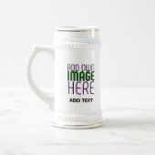 CHOPE À BIÈRE MODÈLE DE TEXTE D'IMAGE BLANCHE SIMPLE MODERNE (Gauche)