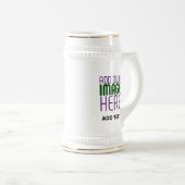 CHOPE À BIÈRE MODÈLE DE TEXTE D'IMAGE BLANCHE SIMPLE MODERNE (Devant droit)