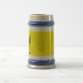 CHOPE À BIÈRE MODÈLE TEXTE D'IMAGE JAUNE LUMINEUSE MODERNE (Centre)