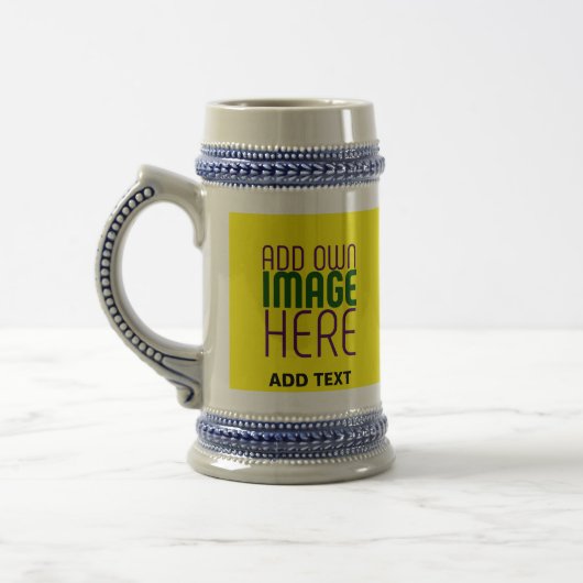 CHOPE À BIÈRE MODÈLE TEXTE D'IMAGE JAUNE LUMINEUSE MODERNE (Gauche)