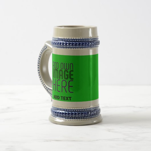 CHOPE À BIÈRE MODÈLE TEXTE D'IMAGE VERTE MODERNE ÉDITABLE LIME (Devant gauche)