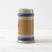 CHOPE À BIÈRE MODERNE ÉDITABLE PEACH ORANGE IMAGE MODÈLE TEXTE (Centre)