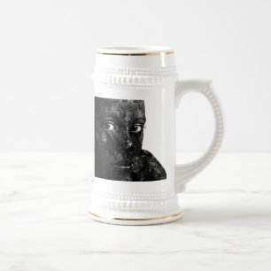 Chope À Bière mon mot en noir