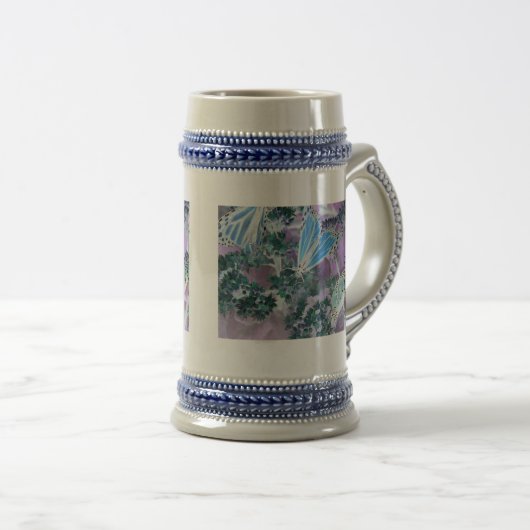 Chope À Bière Monarque Butterflies (Devant droit)