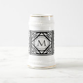 Chope À Bière Monogramme encadré (Centre)