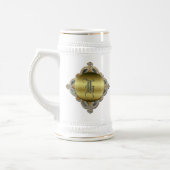 Chope À Bière Monogramme fleuri Stein (Gauche)