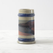 Chope À Bière Montagnes neigeuses (Centre)