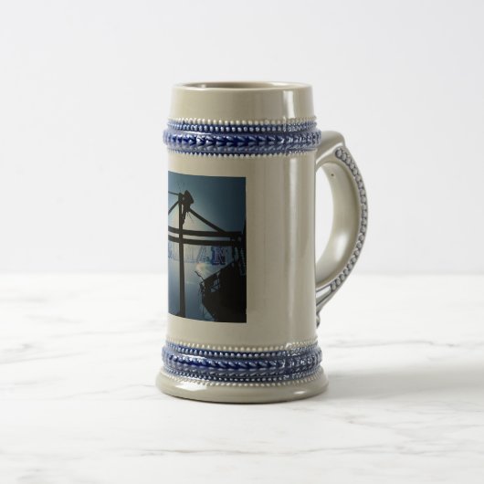 Chope À Bière Monteur de lignes (Devant droit)