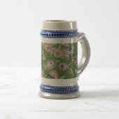 Chope À Bière Moquette design 22 oz Stein (Devant droit)