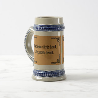 Chope À Bière Moralité des sectes