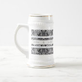 Chope À Bière Motif de BATIK moderne (Gauche)